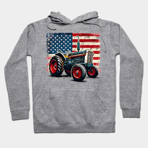 Tractor Hoodie by Vehicles-Art